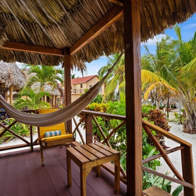 San Pedro Belize Beach Cabanas