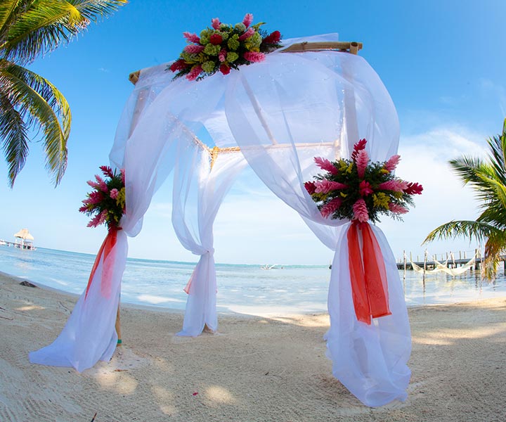 Ambergris Caye Belize Wedding services
